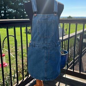 Juniors Forever 21 Denim Jumpsuit Mini Dress